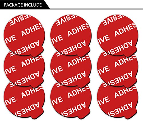 AZXYI Very High Bond Sticky Adhesive, 9 Pack Adhesive Replacement for Socket Base, 1.4 inches Double Sided Sticker Tapes for Phone Collapsible Grip & Stand Base - size: 1.4 inches Diameter