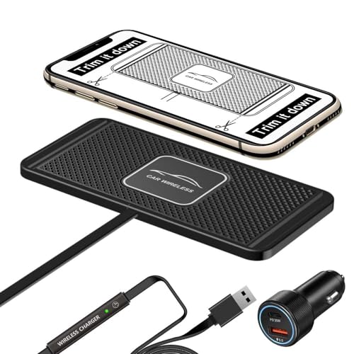 Wireless Car Charger QC 3.0 USB Adapter Kit Fast 15W 10W 7.5W Quick Charge Qi Charging Pad for iPhone 14 13 12 Mini 11 Pro Max 8 Plus X XR Xs LG G8 Samsung Note 9 Galaxy S10 S20 S21 S22 Android Phones