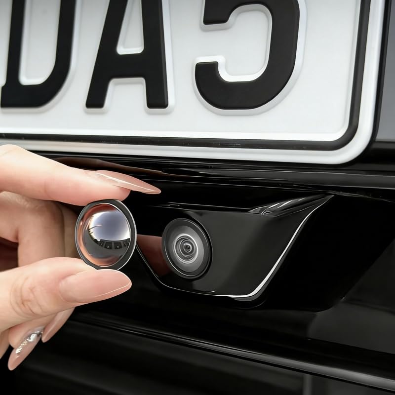 Car Camera Lens Protector,Car 360 Panoramic Camera Protective Cover,Clear Transparency Weatherproof Cars Backup Cameras Protection,Anti-Glare,Anti-Rain,Anti-Collision (2)