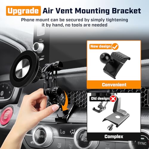 Karltys Magnetic Phone Mount for Honda CR-V 2023-2026 - size: 2023-2026 CR-V - Support Arm