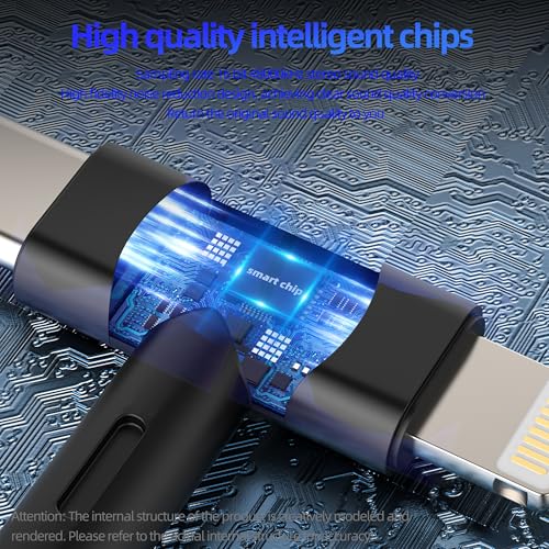 Aux to USB C Adapter for iPhone 17 16 15 14 13 Pro Max Lightning Headphone Jack 3.5mm Audio Cable (2in1) Compatible with Samsung S22 Dual Port for iPod Android Auxiliary Earphone Computer Microphone