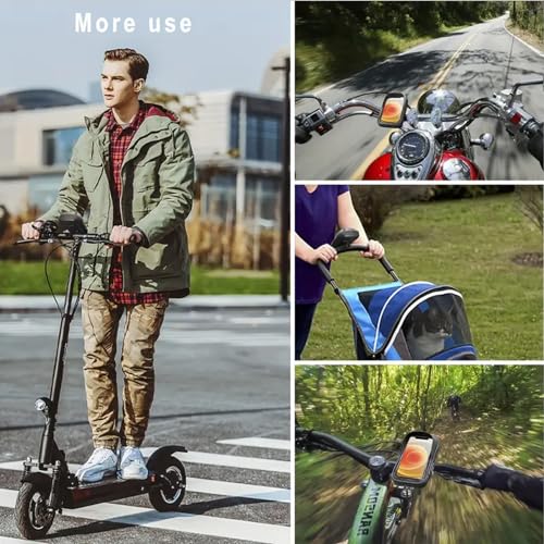 WOLFILIST Phone Holder for Bike/E-Bike, Bicycle Handlebar/Top Tube Bag