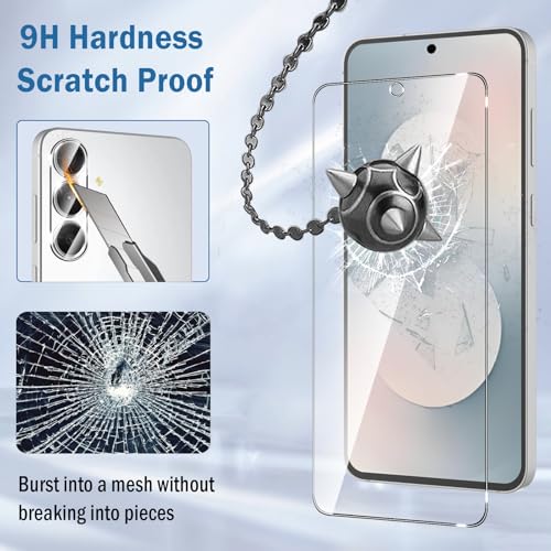 2 Pack Compatible with Samsung Galaxy S25 FE Screen Protector,with Alignment Frame,9H Tempered Glass Film,HD Clear Scratch Resistant,Bubble-Free for Samsung Galaxy S25 FE Screen Protector. - color: Samsung Galaxy S25 FE
