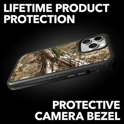 Mossy Oak | Country DNA | Dual-Layer Case in Onyx Black Designed for iPhone 13 Pro Shock & Drop Proof - Durable | As Seen on Shark Tank - color: Country DNA | Onyx Black, size: Apple iPhone 13 Pro