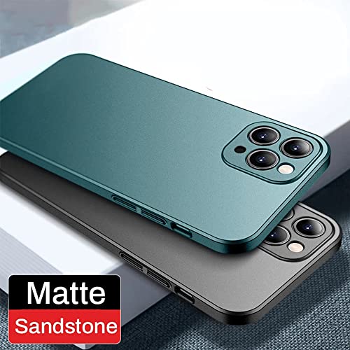 Casechics Compatible with iPhone Case,Luxury Matte Hard PC Slim Fit Ultra Thin Lightweight Camera Lens Protection Soft Shockproof Cover Phone Case (Green,iPhone 16 Plus) - color: Green, size: iPhone 16 Plus