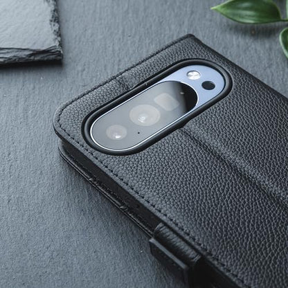Google Pixel 10 Pro XL Metro Leather Wallet - color: Metro Black