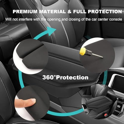 (2Pack) Silicone Center Console Armrest Cover Compatible with 2024 2025 2026 Lexus TX350 Center Console Cover Middle Console Cover Arm Rest Cover for Lexus TX 500h Accessories 350/550h+ Anti-Scratch - color: TX350 Armrest Cover
