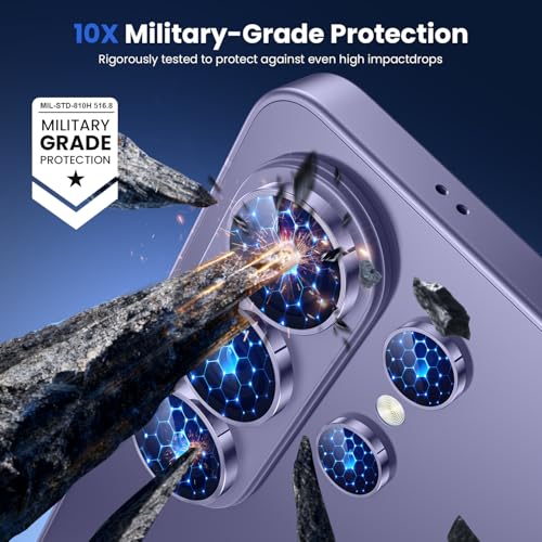WSKEN for Samsung Galaxy S26 Ultra Camera Lens Protector - Ultra Thin - color: Violet