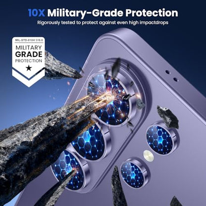 WSKEN for Samsung Galaxy S26 Ultra Camera Lens Protector - Ultra Thin - color: Violet