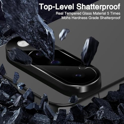 Wiaocit Tempered Glass Camera Lens Protector for Google Pixel 10 - color: Google Pixel 10-Black