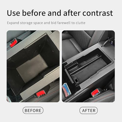 smabee Center Console Organizer for Chevrolet Chevy Equinox 2025 2026 - size: Armrest Box Storage Organizer Tray