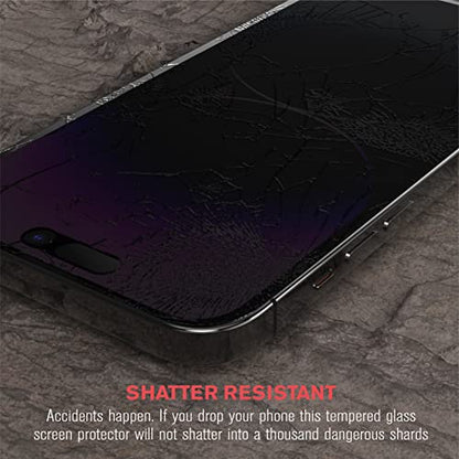 VENA for iPhone 14 Pro Privacy Tempered Glass Screen Protector - 1 Pack