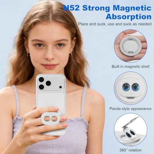 MagSafe Phone Grip, Silver - color: Silver