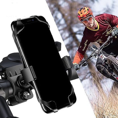 Ziciner 3 PCS Bike Phone Mount Holder Band, Elastic Smart Phone Security Silicone Strap for Motorcycle Bike Phone Mount, Universal Bike Accessories Replacement Parts for Most Cell-Phone (Style 1) - style: Style 1