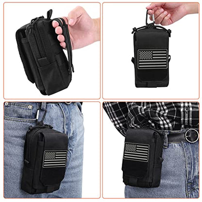 Tactical Molle Utility Pouch Cell Phone Pouch, Waist Bag Belt Pouch for Men, EDC Bag Gadget Organizer Vest Pack Purse Mobile Phone Case Hunting Compact Bag for Runing - color: ACU