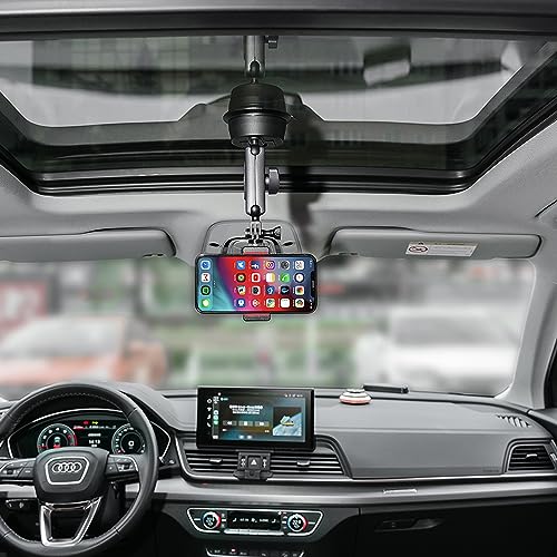 Suptig Suction Cup Mount, Car Camera Mount for Phone, Gopro, Canon, Nikon, Sony, Digital Cam, DJI Action 5 Pro, Insta360 X5/X4/X3, Insta360 Ace Pro, Suction Cup Camera Mount