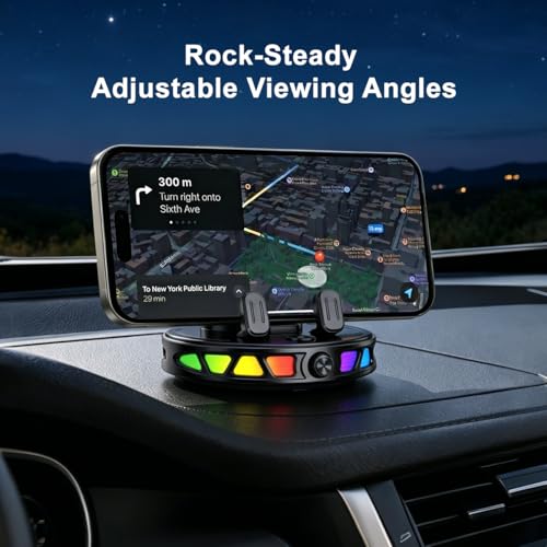 Wireless Car Charger Dashboard Phone Holder,15W Fast Charging