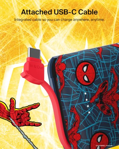 Belkin Marvel Spider-Man 10000mAh 20W USB C Power Bank, Portable Charger - color: Spider Man, style: 10K mAh