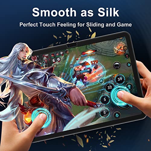 2 Pack Matte Glass Screen Protector for iPad A16 11 Inch (2025 11th Generation) / iPad 10th Generation 10.9” 2022 (Not Privacy) Anti Glare Anti Fingerprint Tempered Glass with Alignment Frame - size: iPad 11th 11"/10th 10.9"