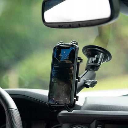 RAM MOUNTS Quick-Grip XL Phone Mount with Twist-Lock Suction Cup