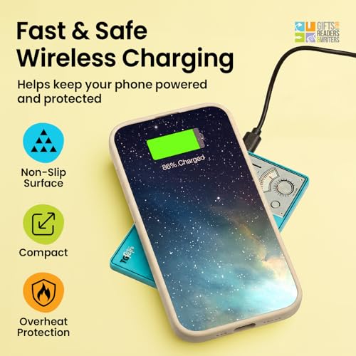 ZipCharger wireless phone charger - color: Vinyl