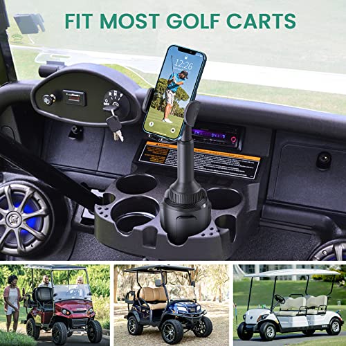 ICARMOUNT Golf Cart Phone Holder, Cup Holder Mount - color: Clamp