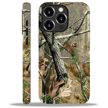 Case for iPhone 14 Pro, Dual Layer Phone Cover, Real Jungle Camo | Shockproof Hybrid Phone Case, Soft TPU and Hard PC, Durable Anti-Scratch Protection - color: Real Jungle Camo, size: Iphone 14 Pro