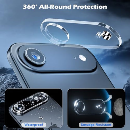 CloudValley 3 Pack for iPhone 17 Air Camera Lens Protector - size: iPhone 17 Air