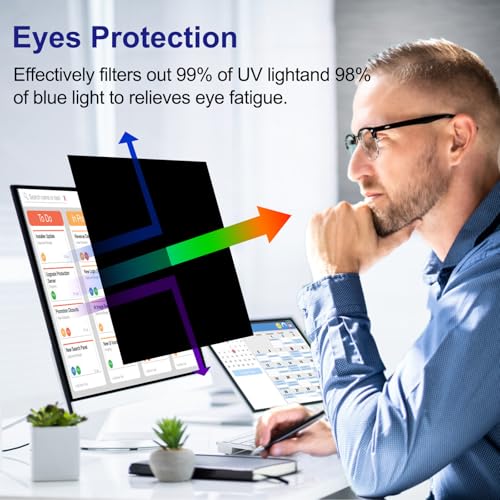 23 Inch Privacy Screen for Computer Monitor 16:9 Aspect Ratio - size: For Laptop 23 Inch 16:9-2Pack