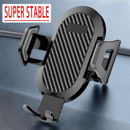 Universal Car Phone Holder Adjustable Phone Mount for Windshield - color: black