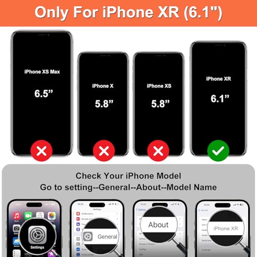 iCoverCase Compatible with iPhone XR Wallet Case with Card Holder and Wrist Strap, RFID Blocking Card Slots PU Leather Kickstand Protective Phone Case (Gray Leopard)
