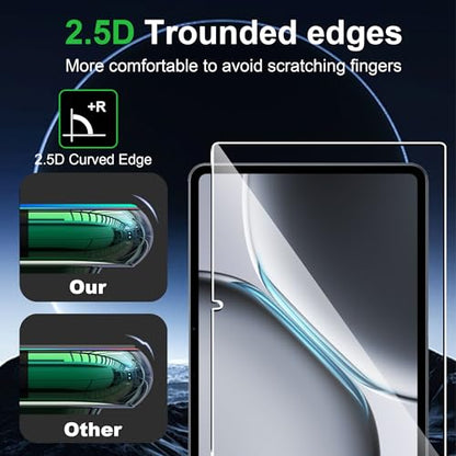 【2 pack for OnePlus Pad 2 Screen Protector 12.1 inch, 9H Hardness, Case Friendly, Anti-Fingerprint, Anti-Scratch, Tempered Glass Compatible with Oneplus pad 2 12.1" - size: Oneplus pad 2 12.1"