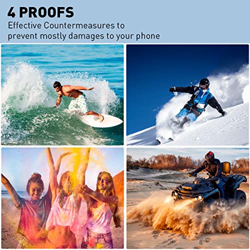 AICase Waterproof Case for iPhone 13 Pro max(6.7") with MagSafe Support Snowproof,Dustproof and Shockproof, IP68 Certified Full Body Protection Fully Sealed Underwater Cover for iPhone 13 Pro max - color: Waterproof magsafe
