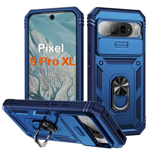 PASNEW Case for Google Pixel 9 Pro XL,6.8",Blue - color: Blue, size: Pixel 9 Pro XL (6.8 inch)