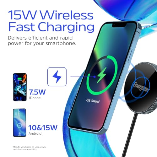 Energizer 15W Magnetic Wireless Charger MagSafe Compatible_WCP112
