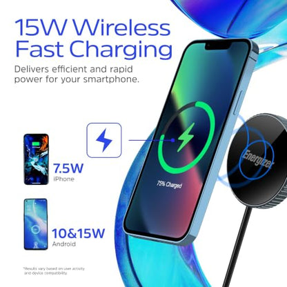 Energizer 15W Magnetic Wireless Charger MagSafe Compatible_WCP112