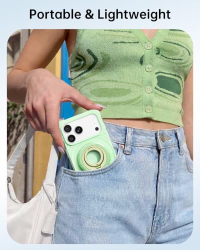 SYNCWIRE Magnetic Phone Ring Holder, for MagSafe Phone Grip Stand Kickstand - color: Melon Pop