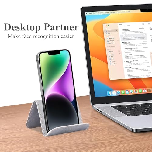 Airplane Travel Essentials for Flying Flex Flap Cell Phone Holder & Flexible Tablet Stand for Desk, Bed, Treadmill, Home & in-Flight Airplane Travel Accessories(1-Crazy Blue) - color: 1-Crazy Blue
