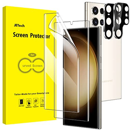 JETech TPU Screen Protector for Samsung Galaxy S23 Ultra, 2+2 Pack - size: Galaxy S23 Ultra
