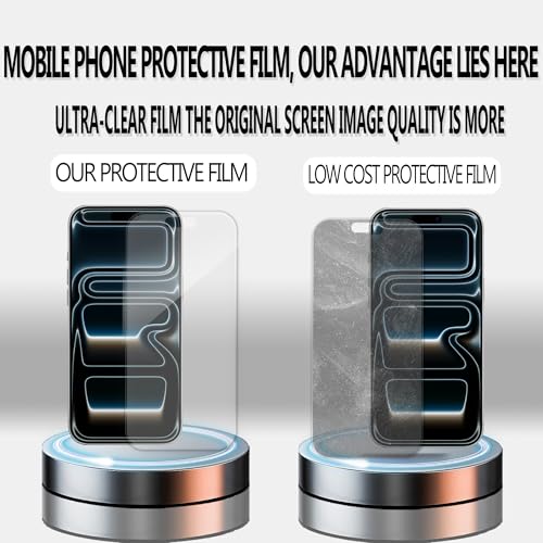 Anti Glare Matte Screen Protector For iPhone 17 Promax Tempered Glass Anti Fingerprint Film 2-Pack with Easy Alignment Tool