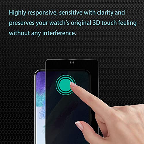 2 Pack Privacy Screen Protector for Samsung Galaxy S21 FE - size: Galaxy S21 FE 2 Pack
