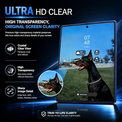 V-PORYADKU 9 Pack for Samsung Galaxy Z Fold 7 Screen Protector - size: 6.5 inch