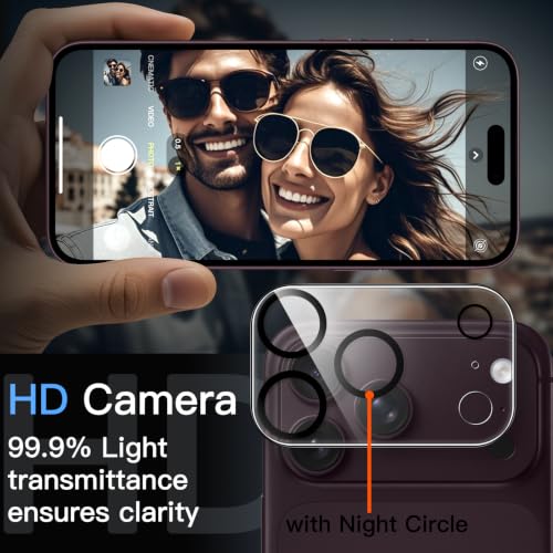 JETech Camera Lens Protector for iPhone New Pro Max, 3-Pack - size: iPhone NEW Pro Max