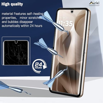 Hydrogel film for Motorola Razr Ultra 2025/2026 Screen Protector, Flexible TPU, [2 Main Screen +2 Front Screen], Bubble Free Screen Protector for Moto Razr Ultra 2025, Clear - size: Moto Razr Ultra