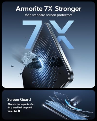 ESR 2 Pack Armorite Screen Protector for iPad Air 11 Inch M4/M3/M2 - size: iPad Air 11" M4/M3/M2 (2026/2025/2024)