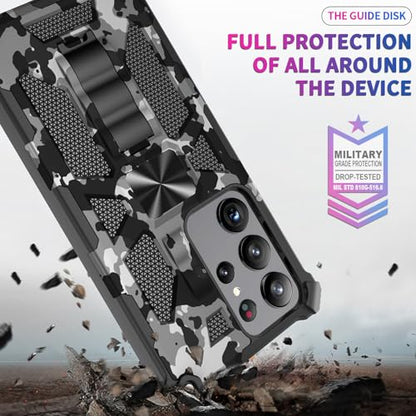 for Samsung Galaxy S26 Ultra Case Camo Phone Case, Black - color: Black, size: Samsung Galaxy S26 Ultra 5G