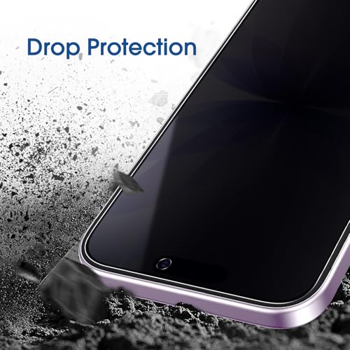 amFilm OneTouch for iPhone 17 Privacy Screen Protector 6.3'' 2025 - size: 17-6.3”