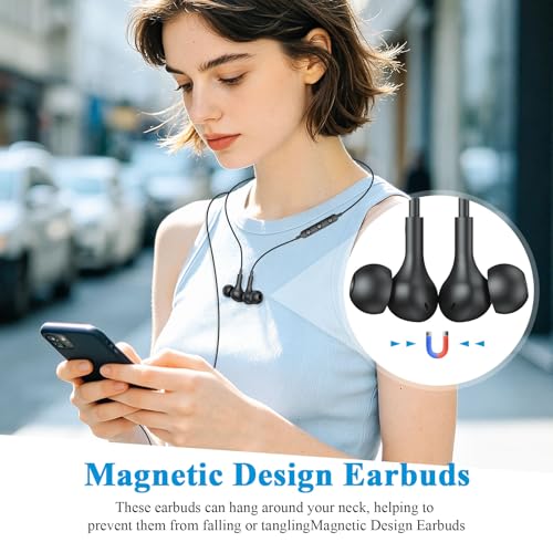 ACANDYA MFi-Certified Lighting Earbuds for iPhone 14 13 12 11 Pro Max Black - color: Black
