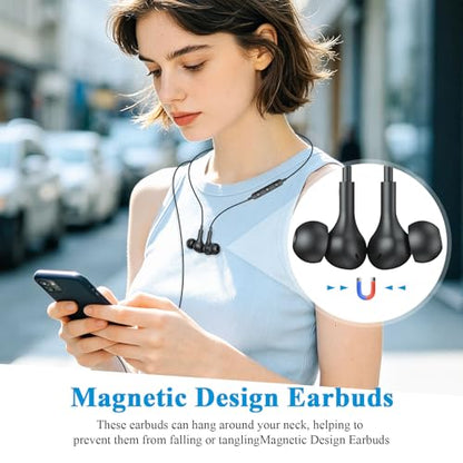 ACANDYA MFi-Certified Lighting Earbuds for iPhone 14 13 12 11 Pro Max Black - color: Black