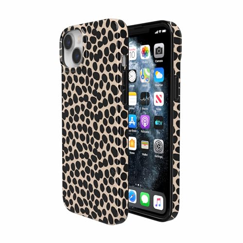 Casely iPhone 14 Plus Case | Lost in Spots | Cheetah Print | Compatible with MagSafe | Classic Ultra Slim Design - color: Lost in Spots | Cheetah Print